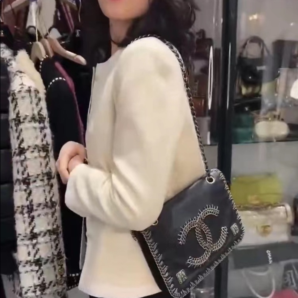 SOLD 🙏RARE Chanel Bayzance collection flap bag - Picture 15 of 15